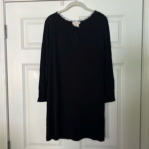 J. Jill black stretchy dress